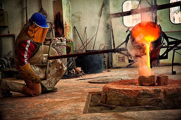 Bronze Pouring